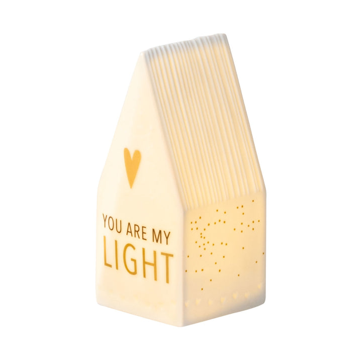LED Häuschen "You are my light" 3xLR44 ""