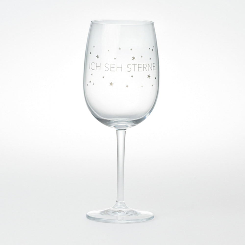 Weinglas "Ich seh Sterne"