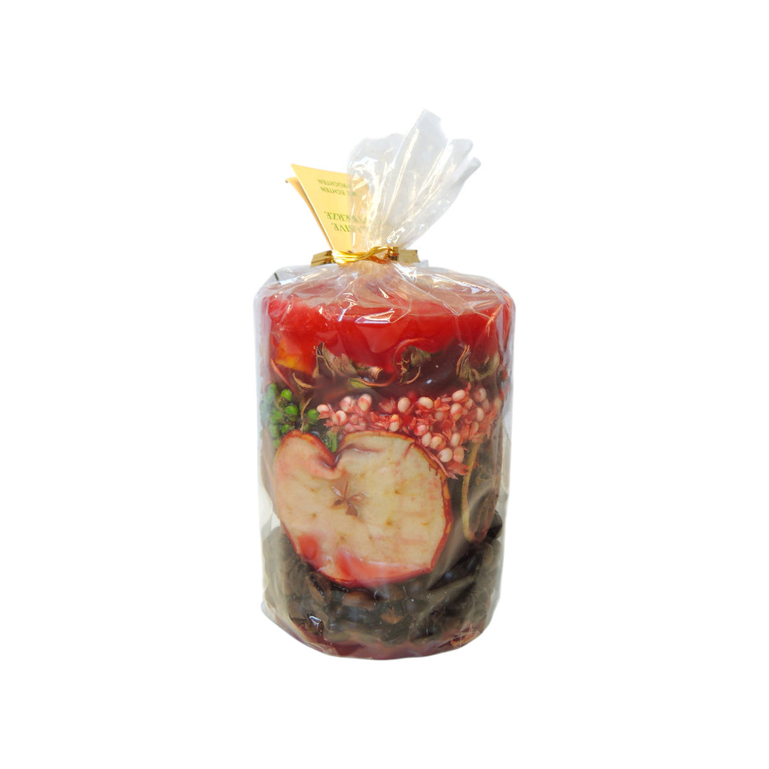 Duftkerze mit echten Früchten 100x70mm