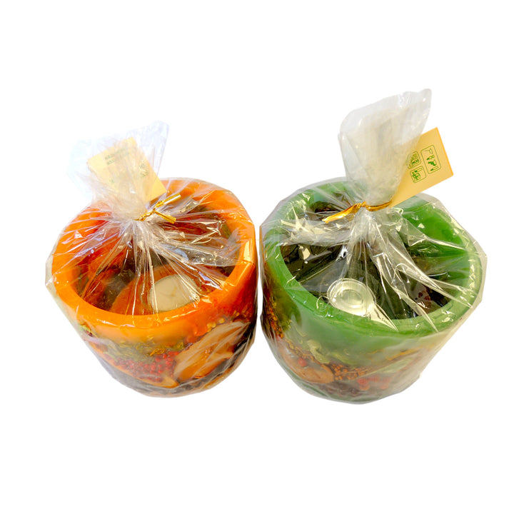 scented lantern candle with real fruits