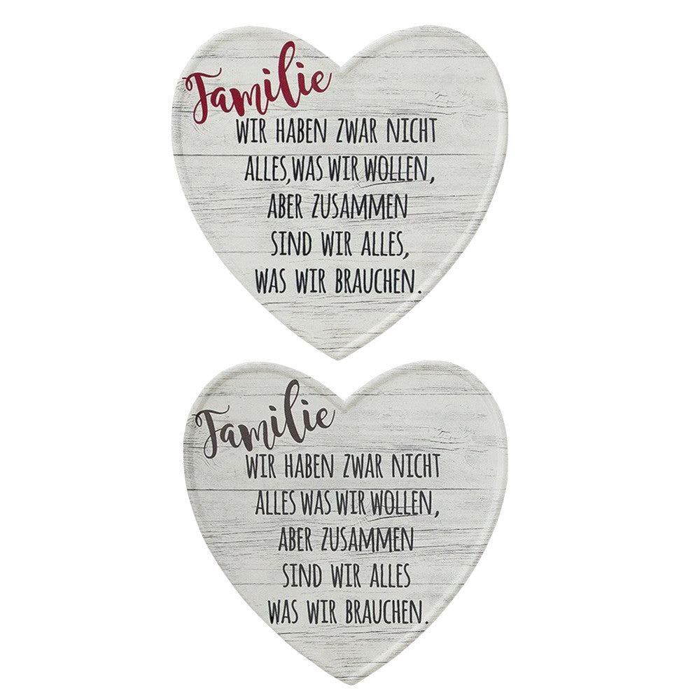 Schild Weisheit "Familie"