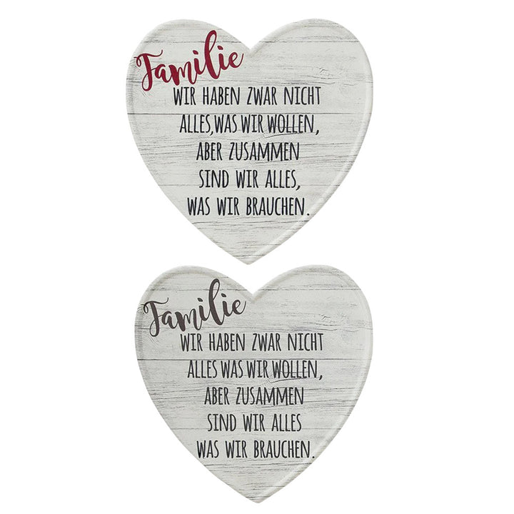 Schild Weisheit "Familie"