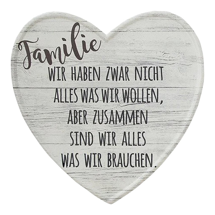 Schild Weisheit "Familie"