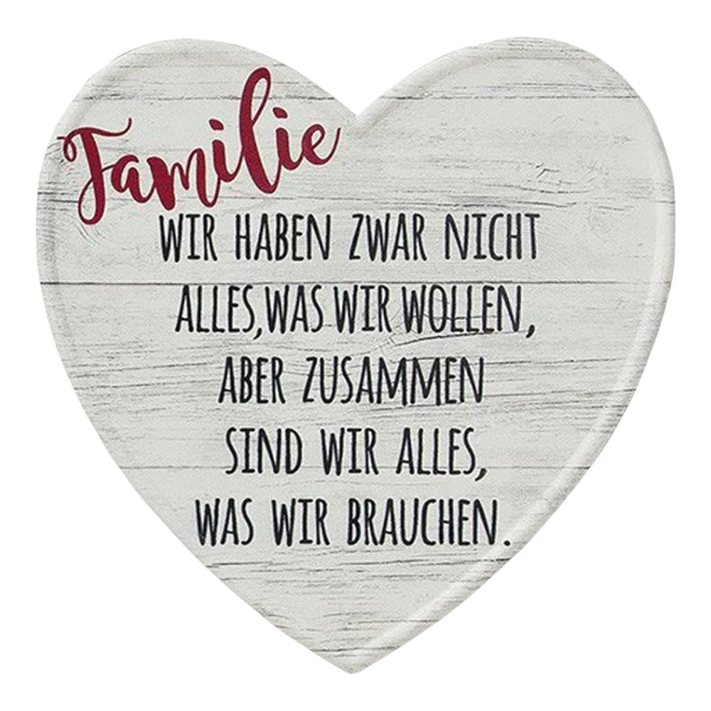 Schild Weisheit "Familie"