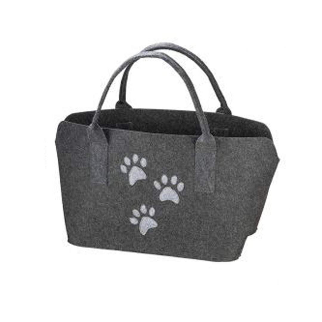 felt bag 'Paws'