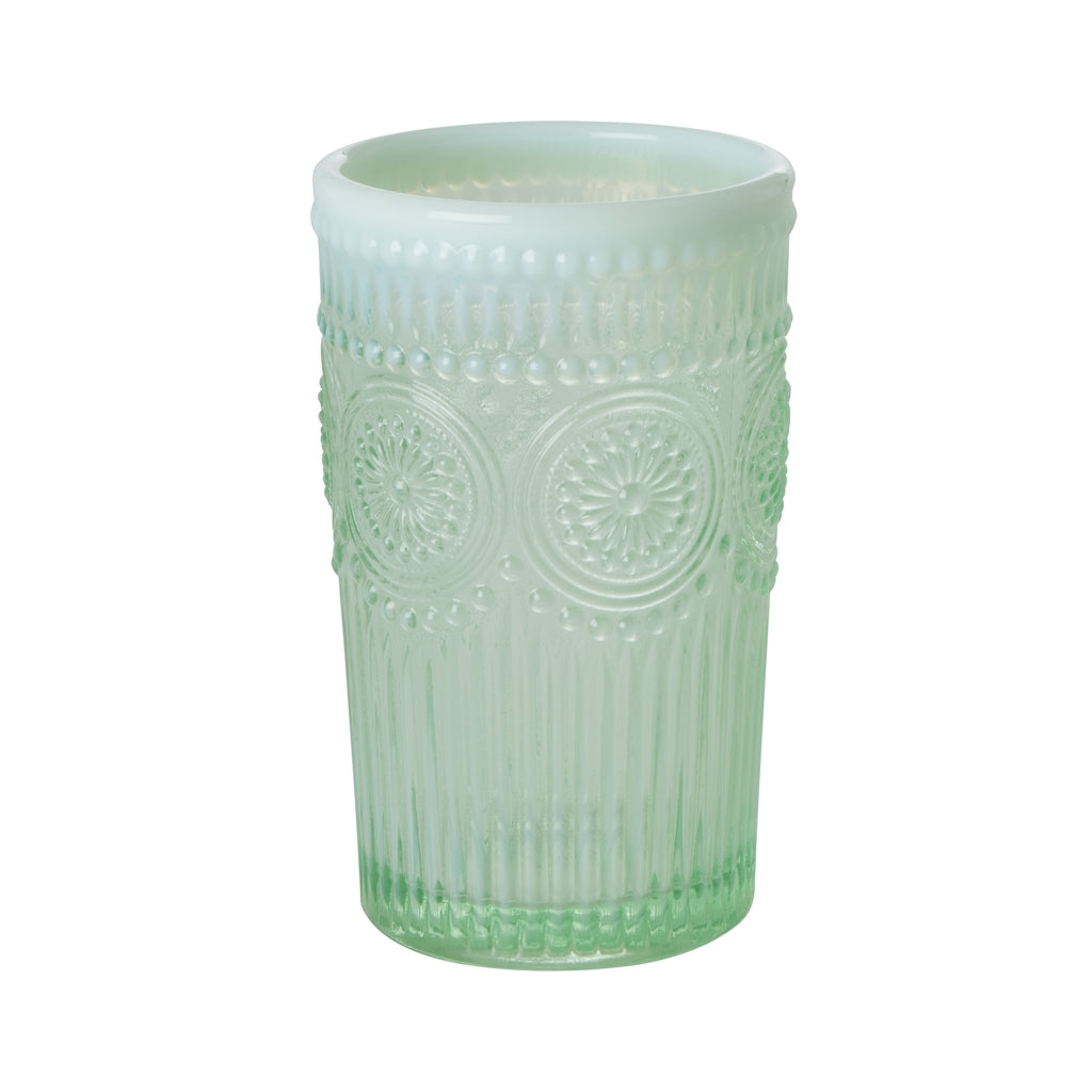 Water glass "Drinking Milky" green - 340 ml