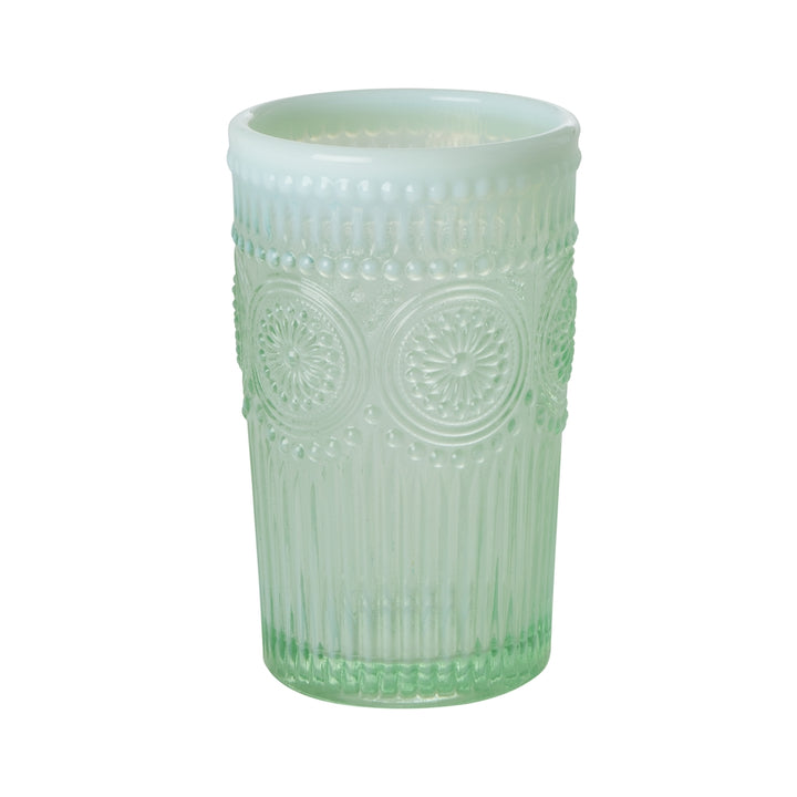 Water glass "Drinking Milky" green - 340 ml