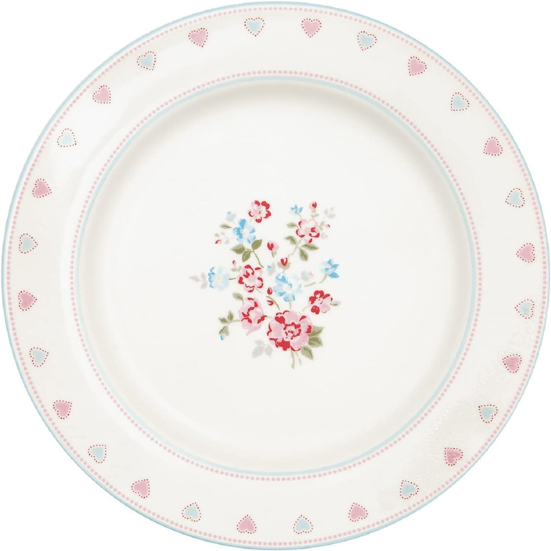 Speiseteller Sonia white