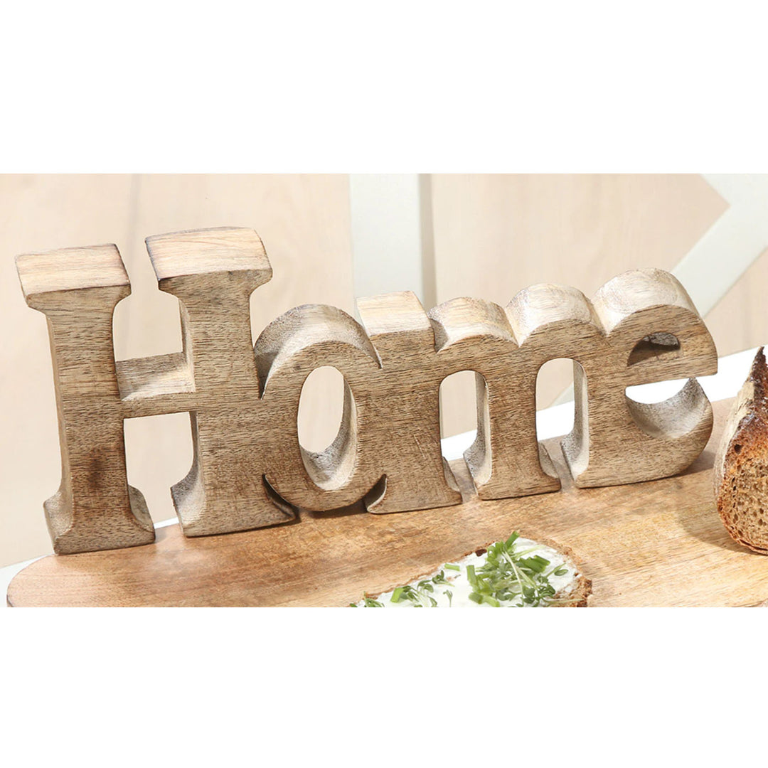 Holz Schriftzug 'Home'