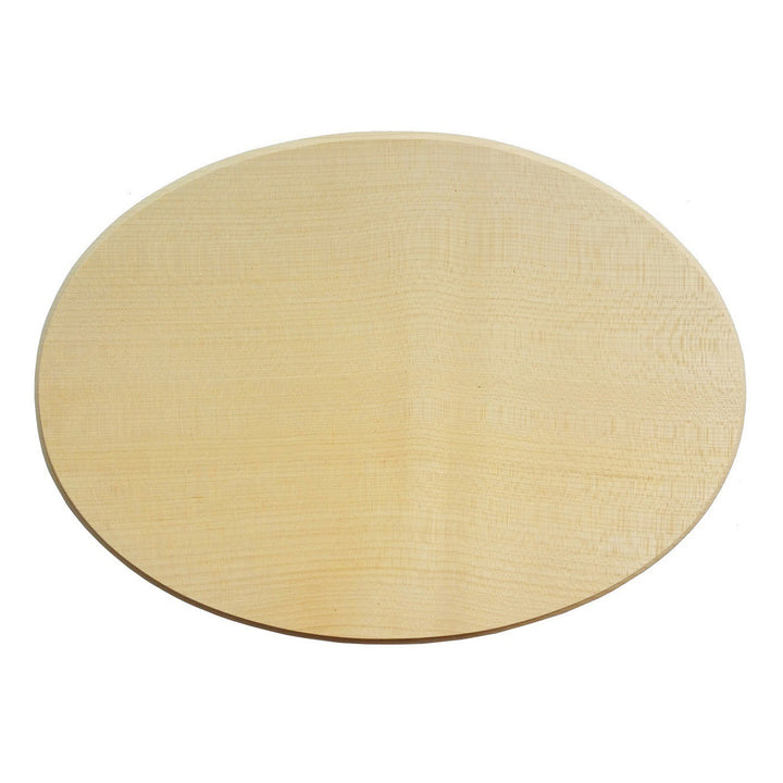 wooden board oval approx. 13 x 9 cm