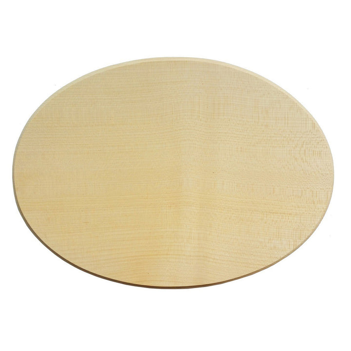 wooden board oval approx. 20 x 15.5 cm