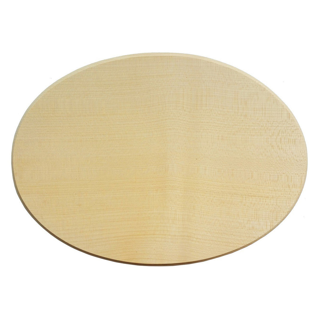 wooden board oval approx. 26 x 18 cm