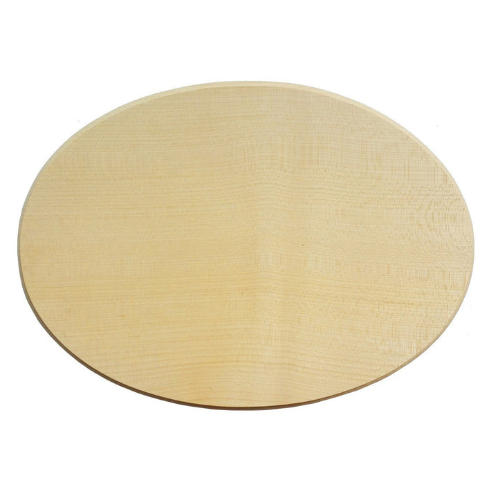 wooden board oval approx. 26 x 18 cm
