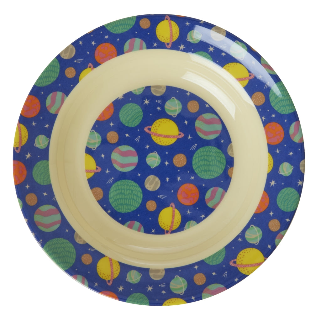 Melamine children's bowl with Galaxy print - 250 ml