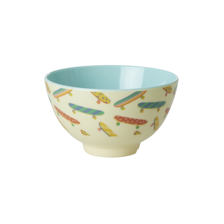 Melamine bowl with skateboard print – small – 300 ml