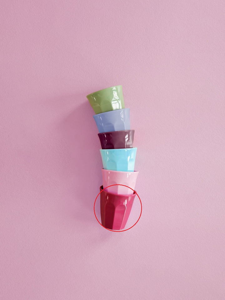 Melamine espresso cups in various colors – 80 ml