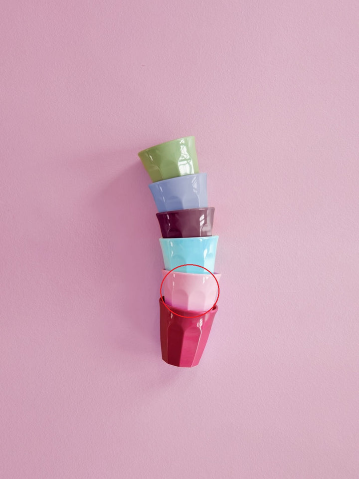 Melamine espresso cups in various colors – 80 ml