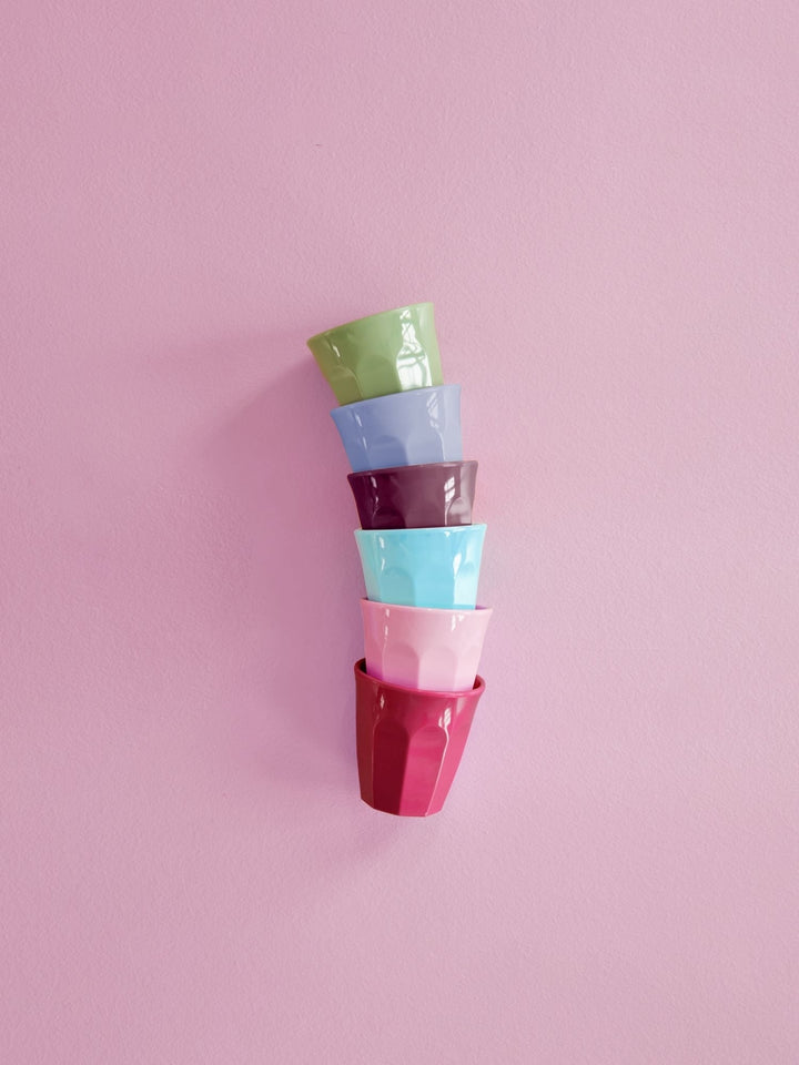 Melamine espresso cups in various colors – 80 ml