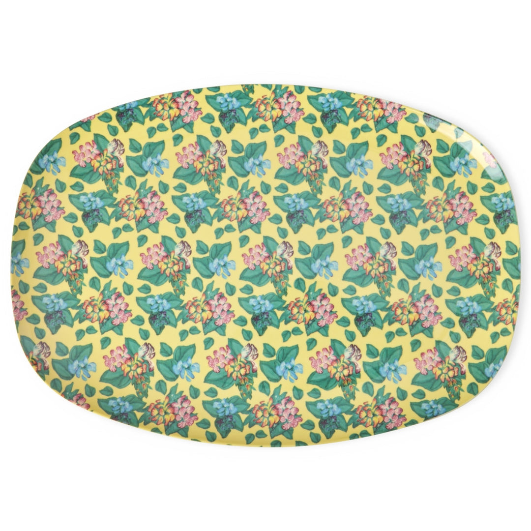 Melamin rechteckiger Teller mit Emma's Drucken