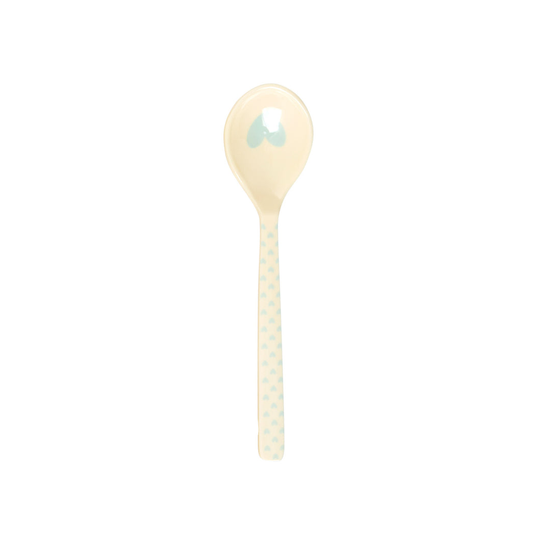 Melamine Teaspoon - Heart Print