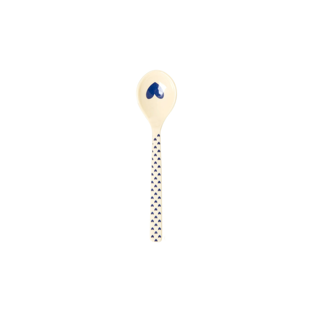 Melamine Teaspoon - Heart Print