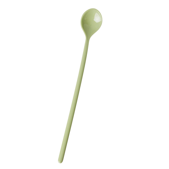 Melamine latte spoons in different colors