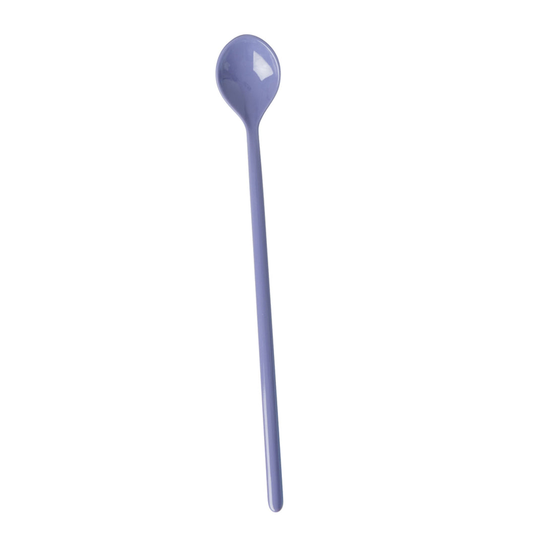 Melamine latte spoons in different colors
