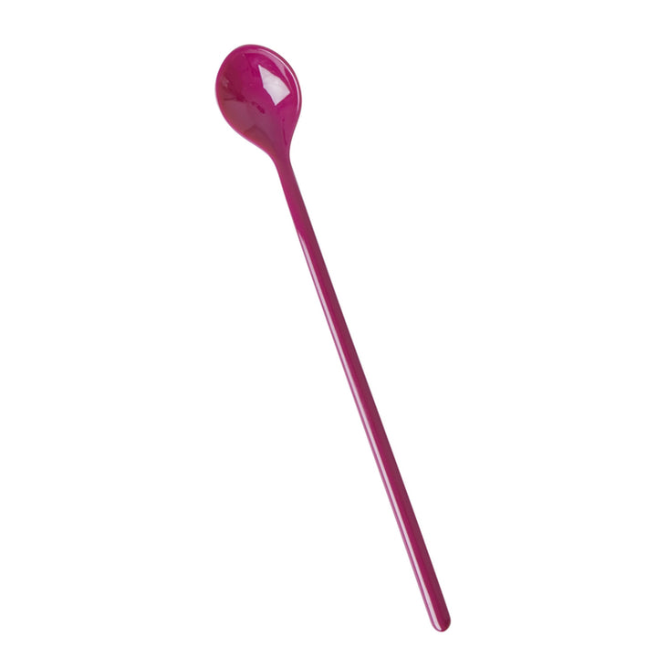 Melamine latte spoons in different colors