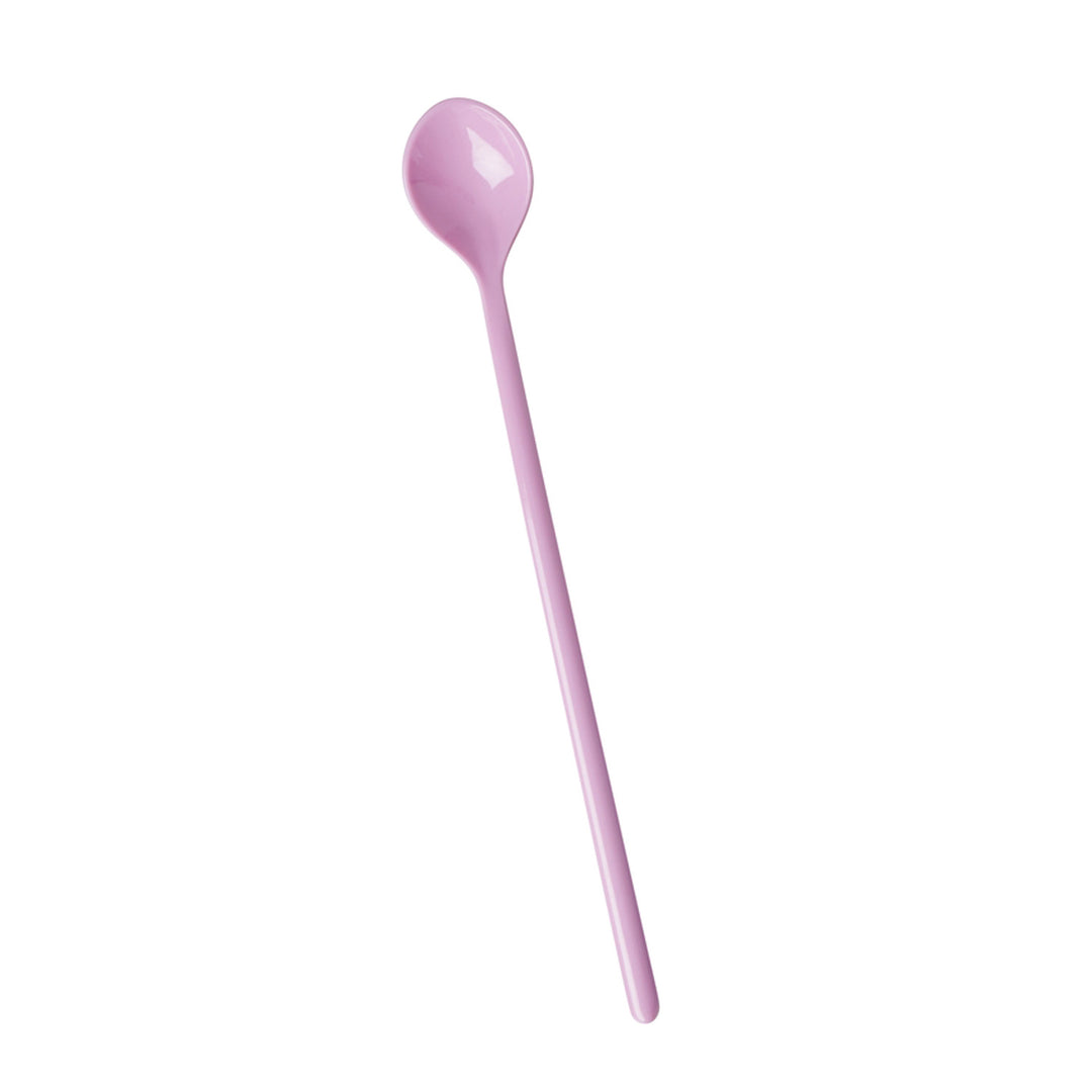 Melamine latte spoons in different colors