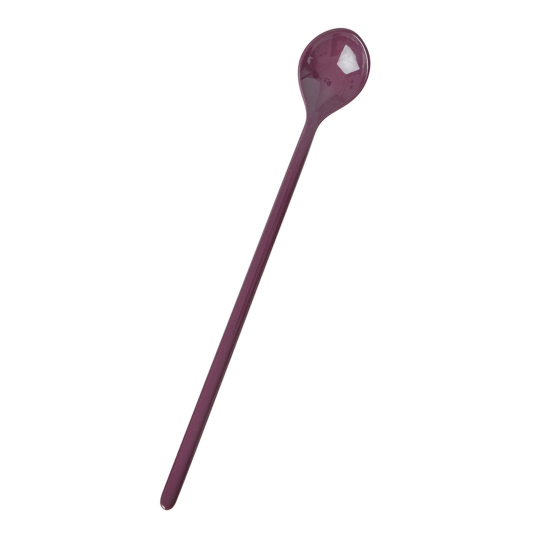 Melamine latte spoons in different colors