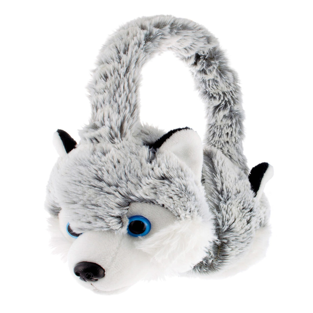 Plush Ear Warmers Husky