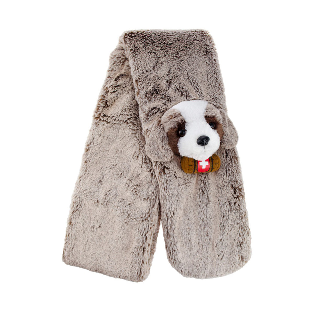 Plush Scarf Children St. Bernard