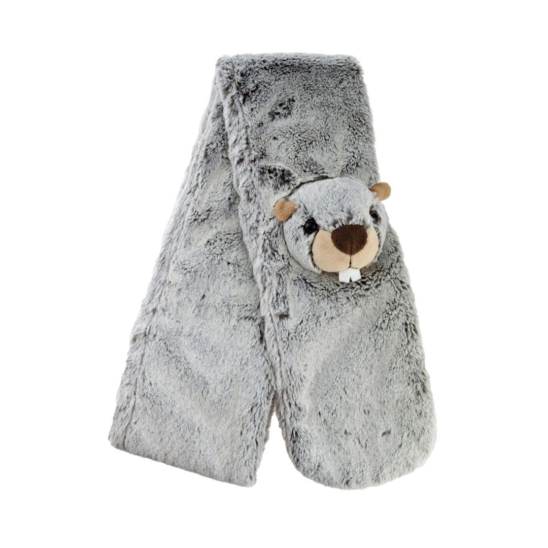 Plush Scarf Children Marmot