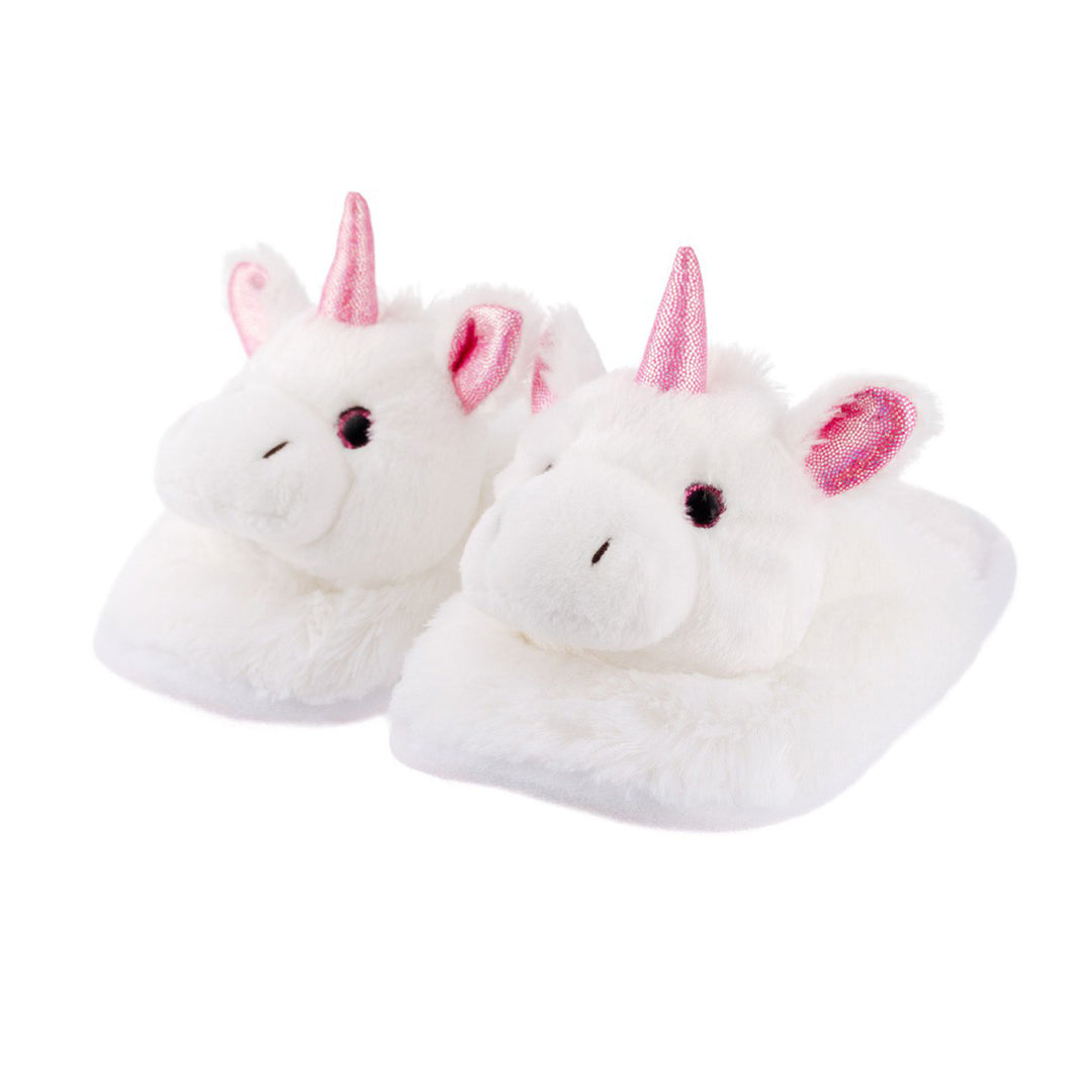 Plush Children's Slippers Unicorn