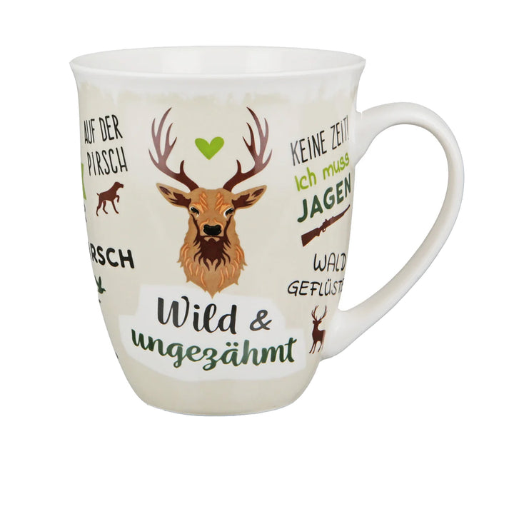 Porzellan Jumbo-Tasse 'Wild & ungezähmt'