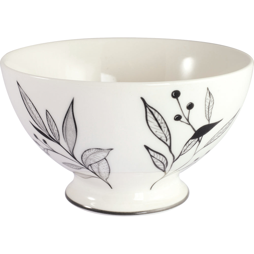 Soup bowl Drew white