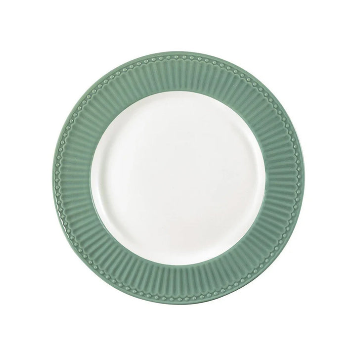 dinner plate Alice dusty green
