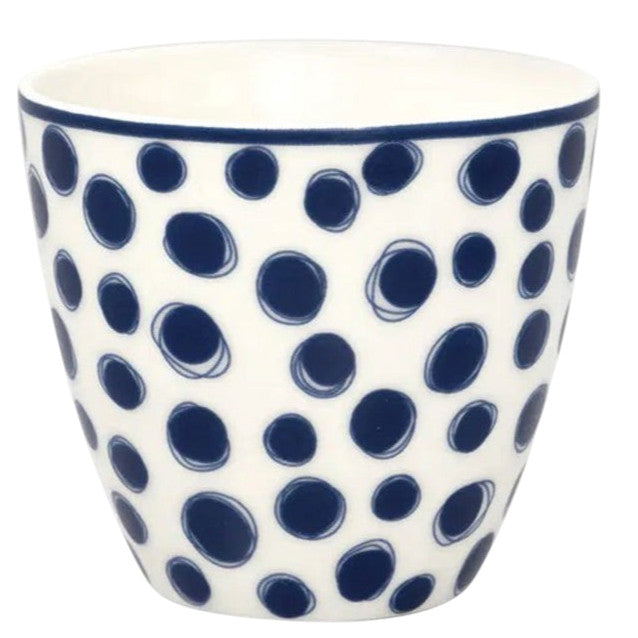 Lattebecher Tippa blau