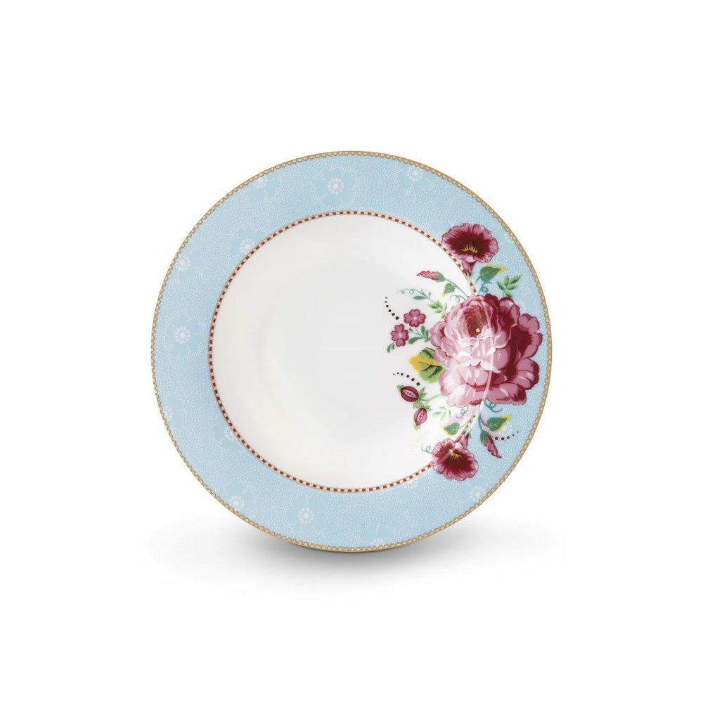 Soup plate Rose Blue - 21.5 cm