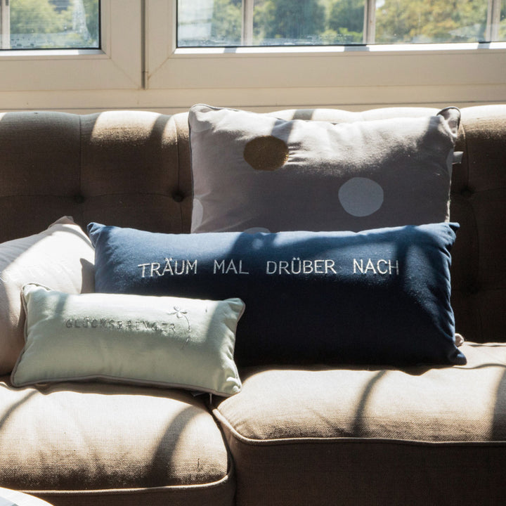 Tagtraumkissen "Träum mal drüber nach"