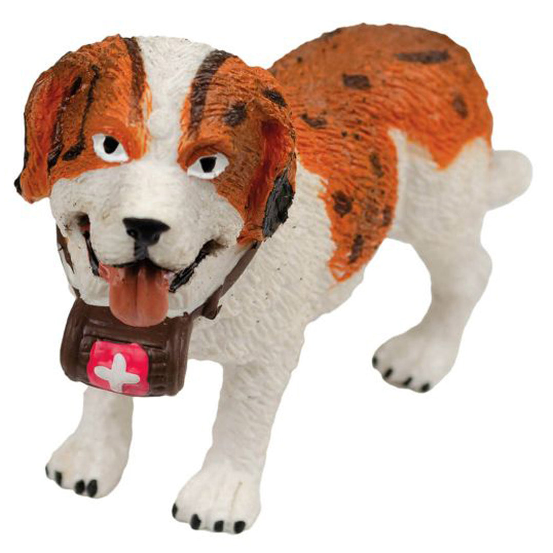 toy figure St. Bernard