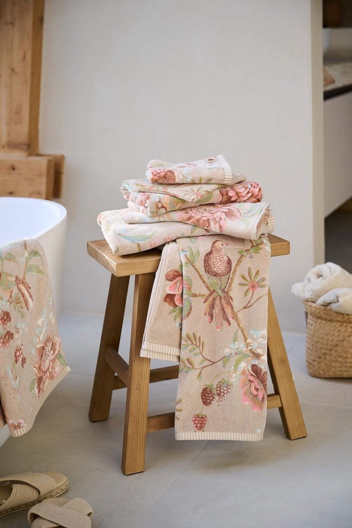Guest Towel Soft Zellig Khaki 30x50 cm