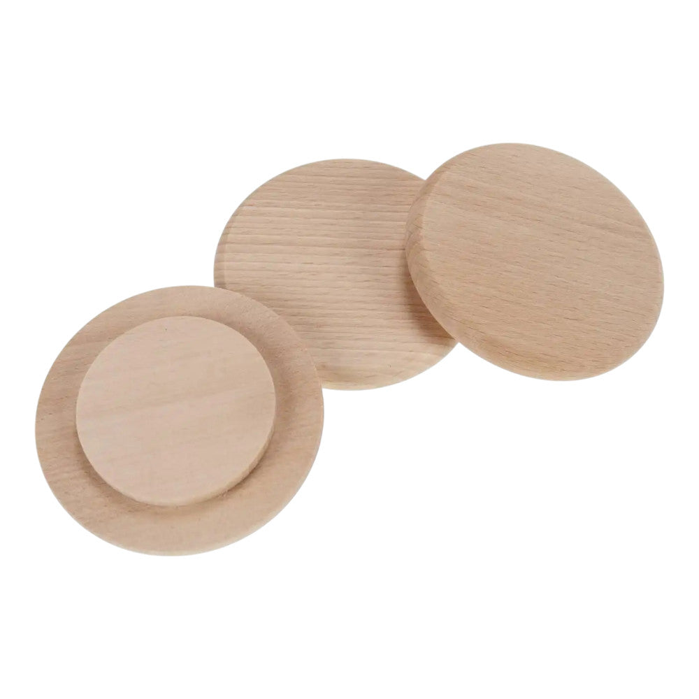 Untersetzer aus Buchenholz