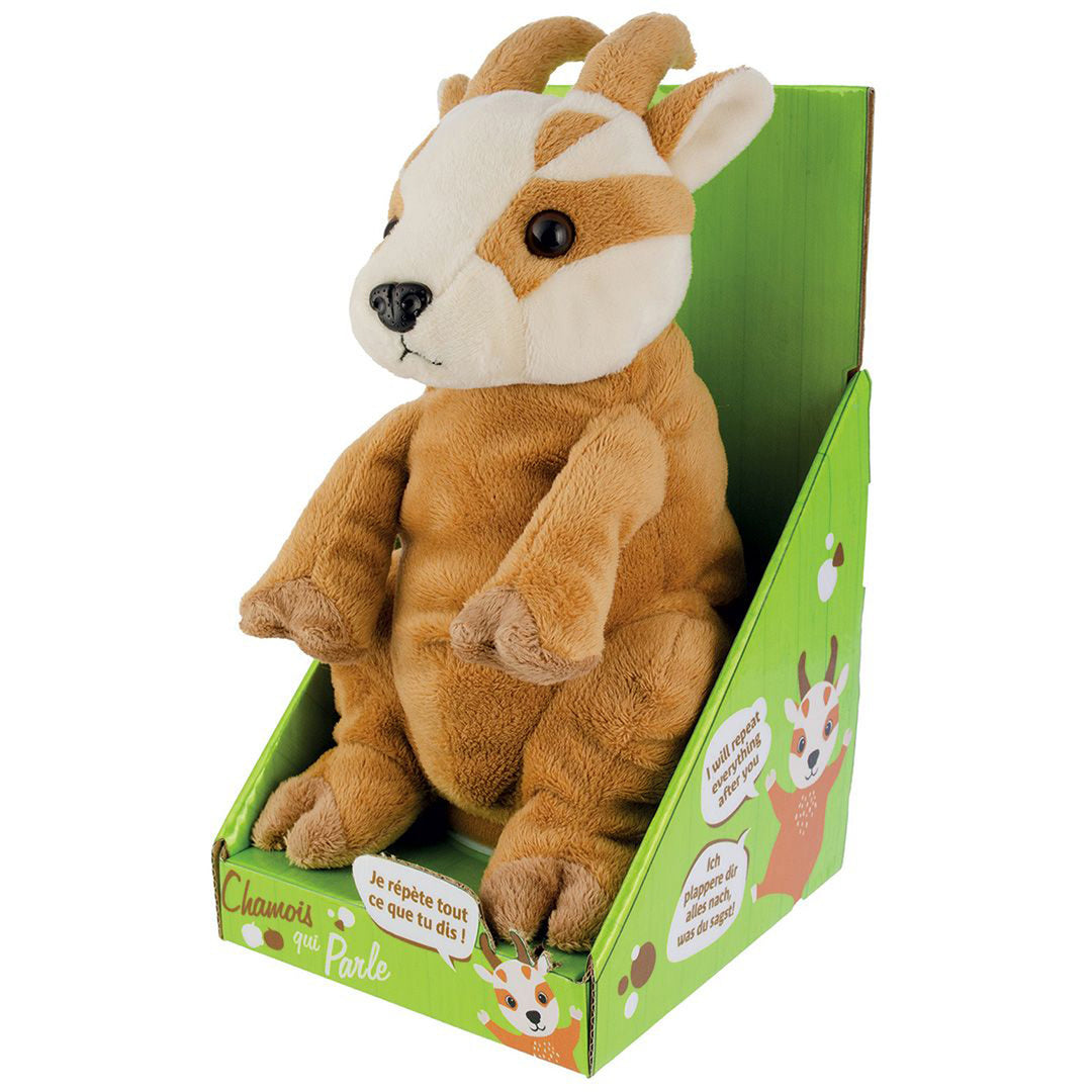 Chamois that speaks "Plapperer"