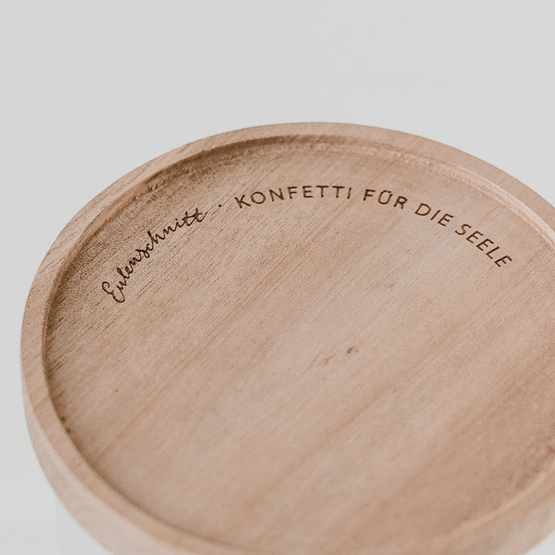 storage jar - heart white