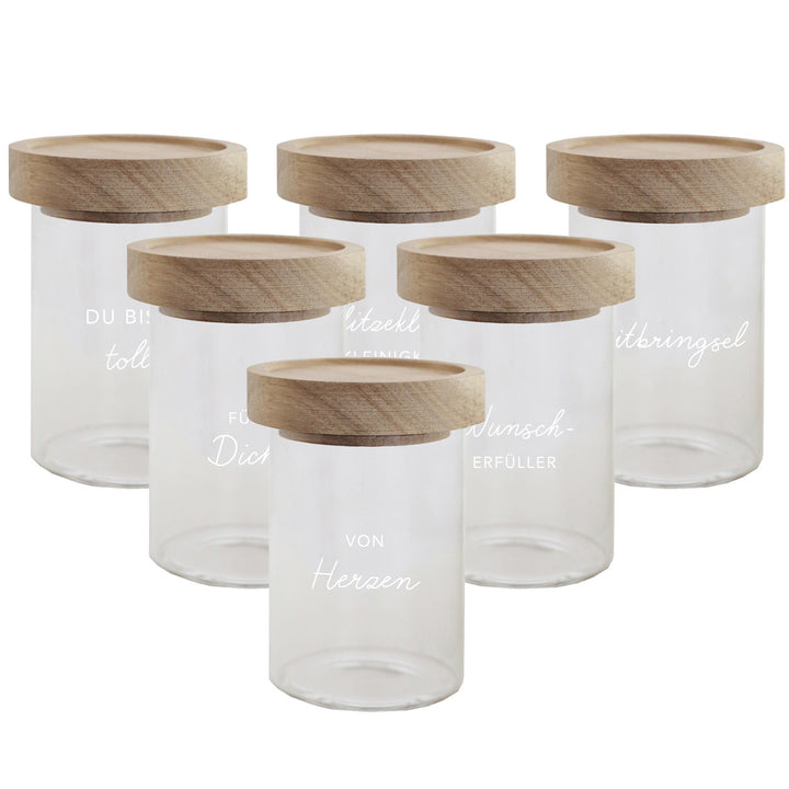 Mini storage jars - For you | 1 pc.