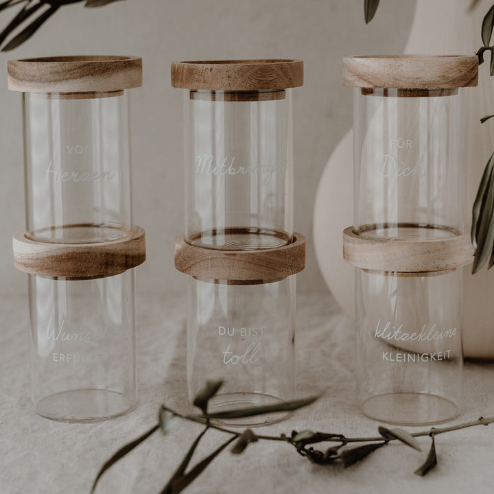 Mini storage jars - For you | 1 pc.