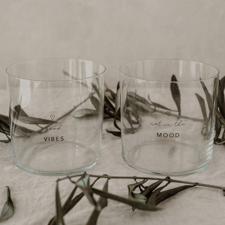 drinking glass in a set of 2 - Mood