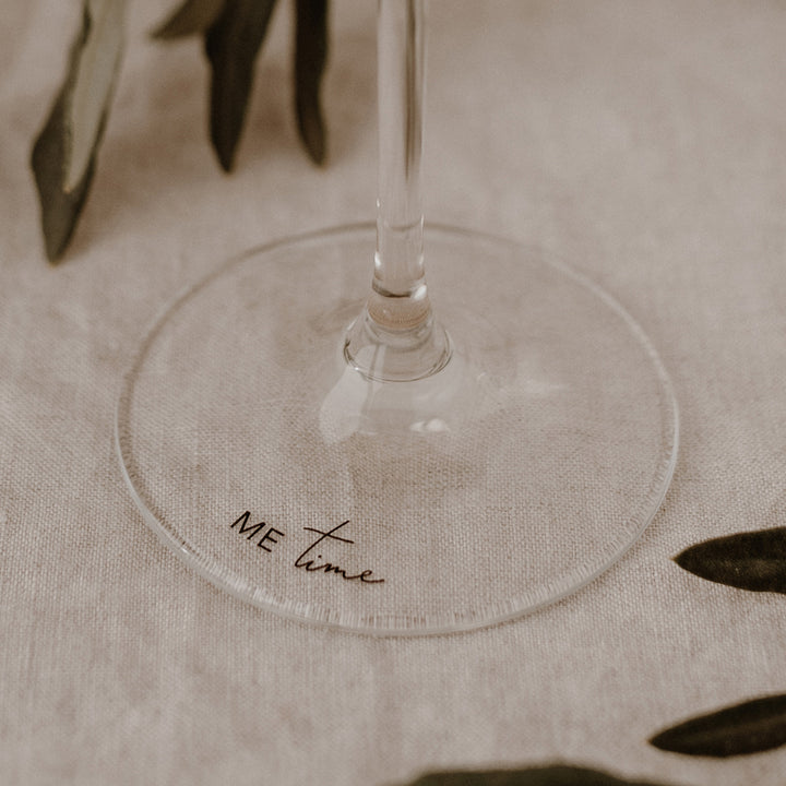 wine glass - Me Time