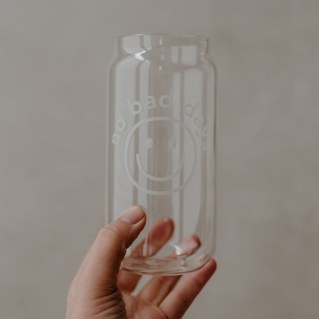 Tall Drinking Glass - Heart